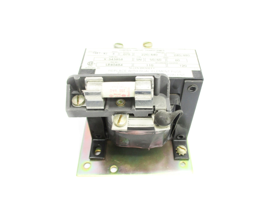 ALLEN BRADLEY 1497-N2 SER. B .075KVA NSNP
