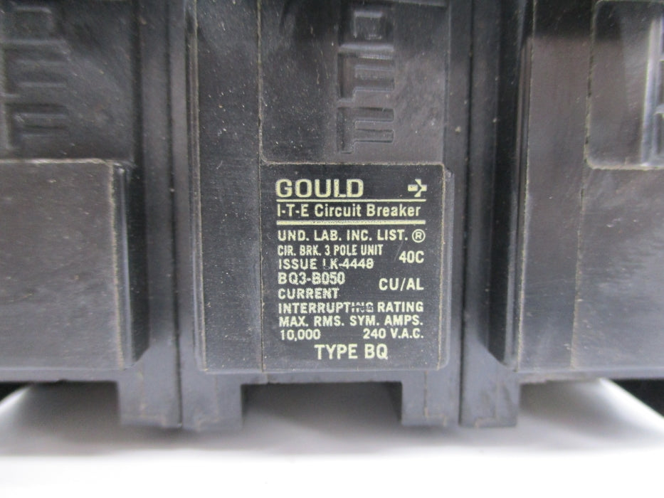 GOULD BQ3-B050 50A 240VAC UNMP