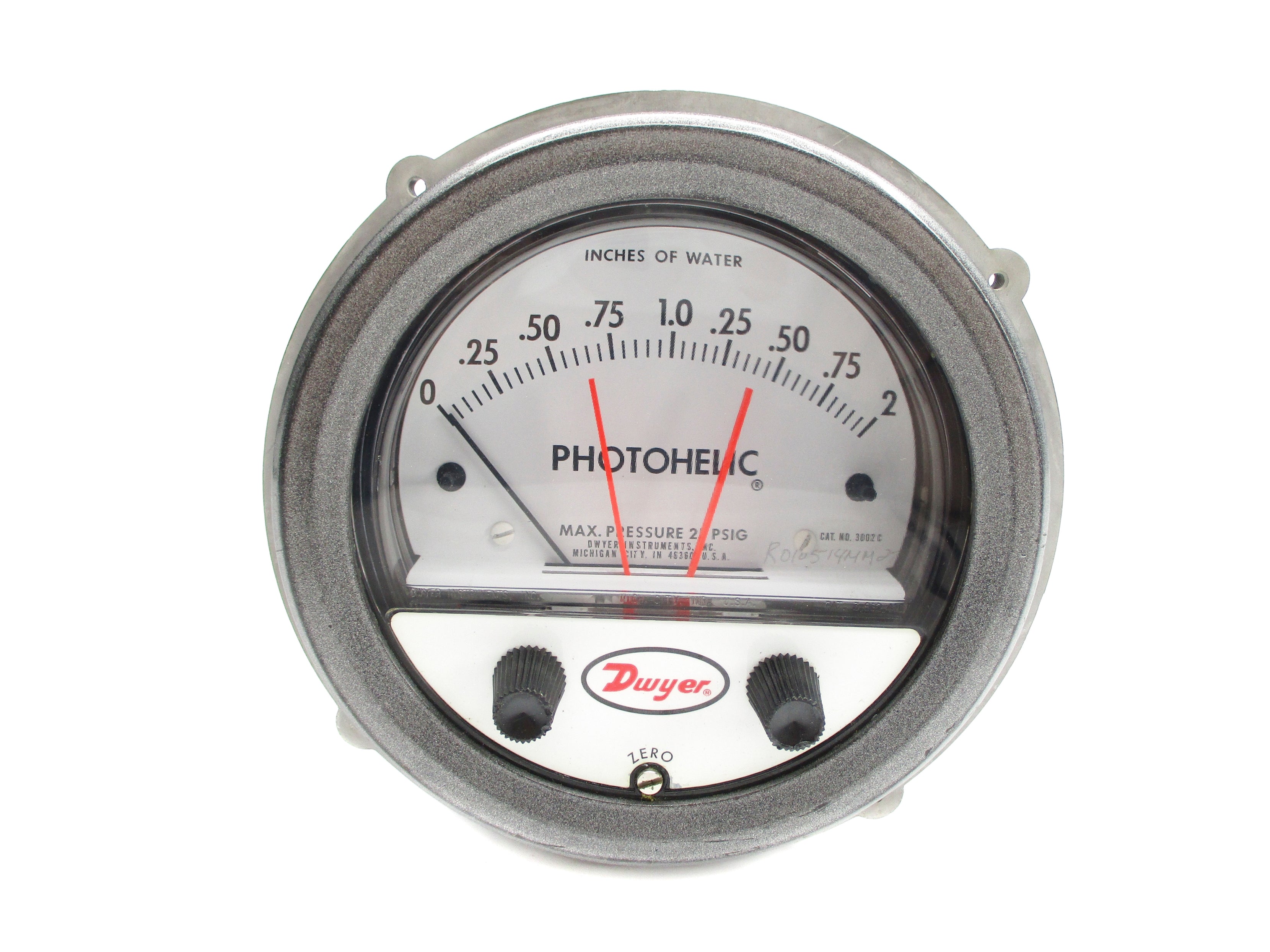 DWYER 3002C 25PSI NSNP