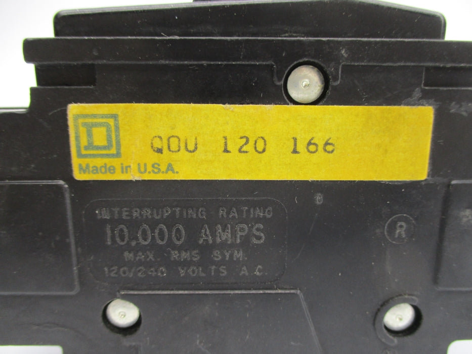 SQUARE D QOU120 20A 120/240VAC UNMP