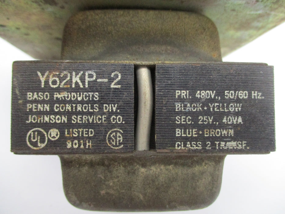 BASO PRODUCTS Y62KP-2 40VA UNMP