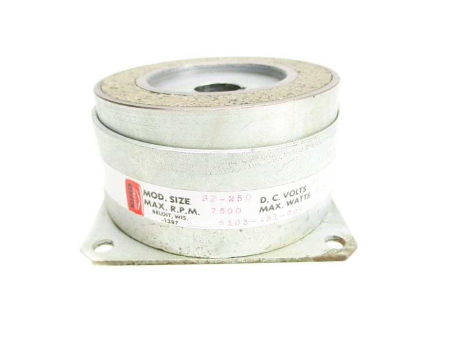 WARNER ELECTRIC 5103-451-007 SF-250 UNMP