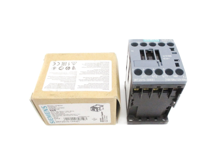 SIEMENS 3RT2015-1AK61 110/120V NSMP