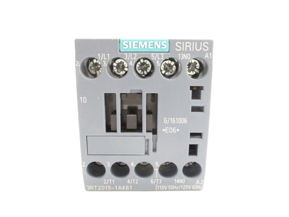 SIEMENS 3RT2015-1AK61 110/120V NSMP