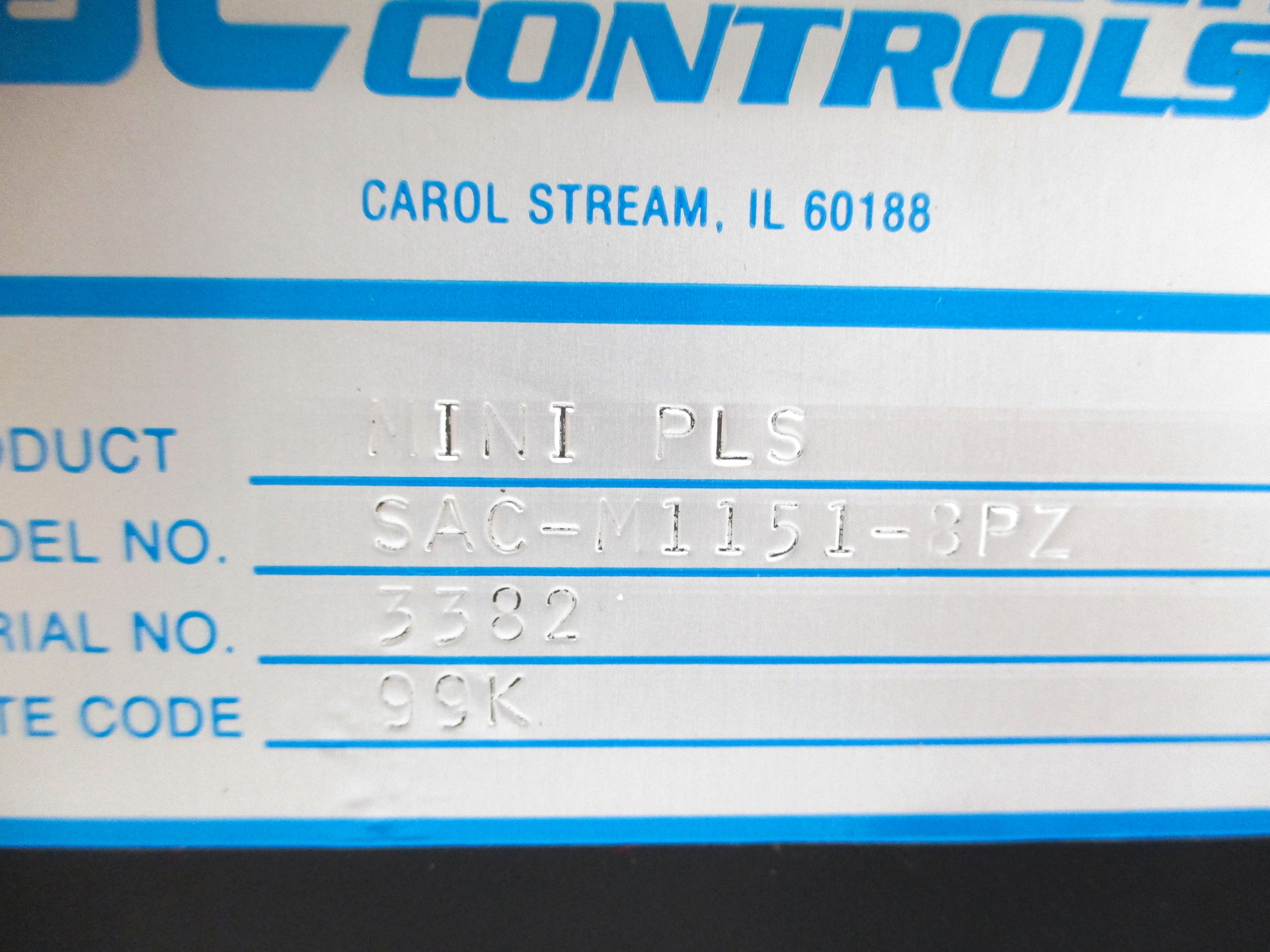 AUTOTECH CONTROLS SAC-M1151-8PZ NSNP
