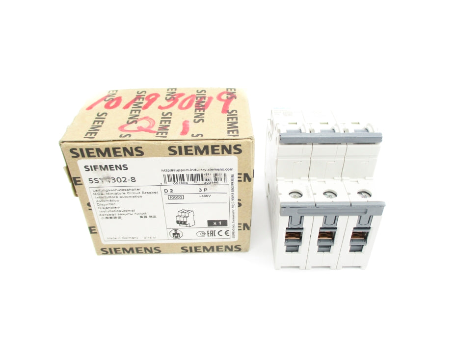 SIEMENS 5SY4302-8 2A 400V NSMP