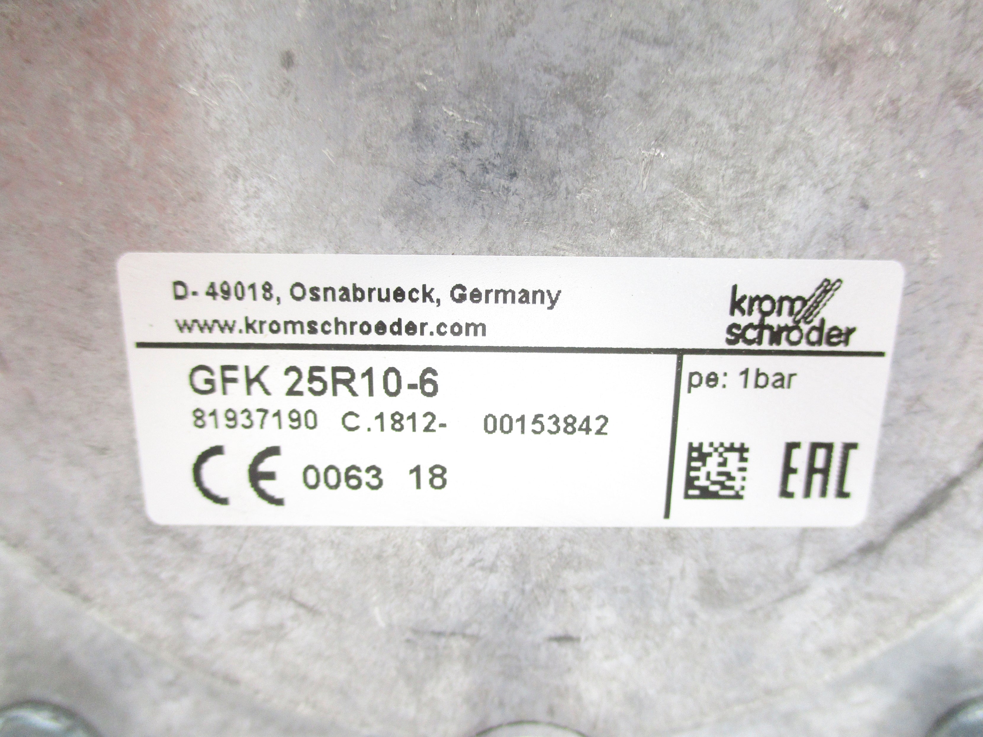 KROMSCHRODER GFK-25R10-6 81937190 NSNP