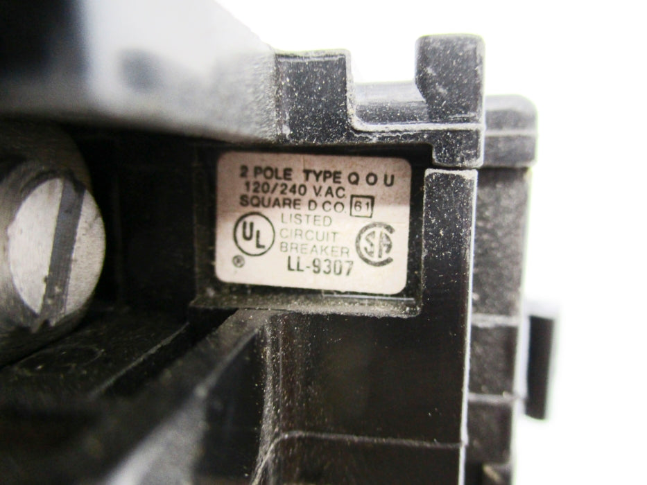 SQUARE D QOU260 60A 120/240VAC (AS PICTURED) UNMP