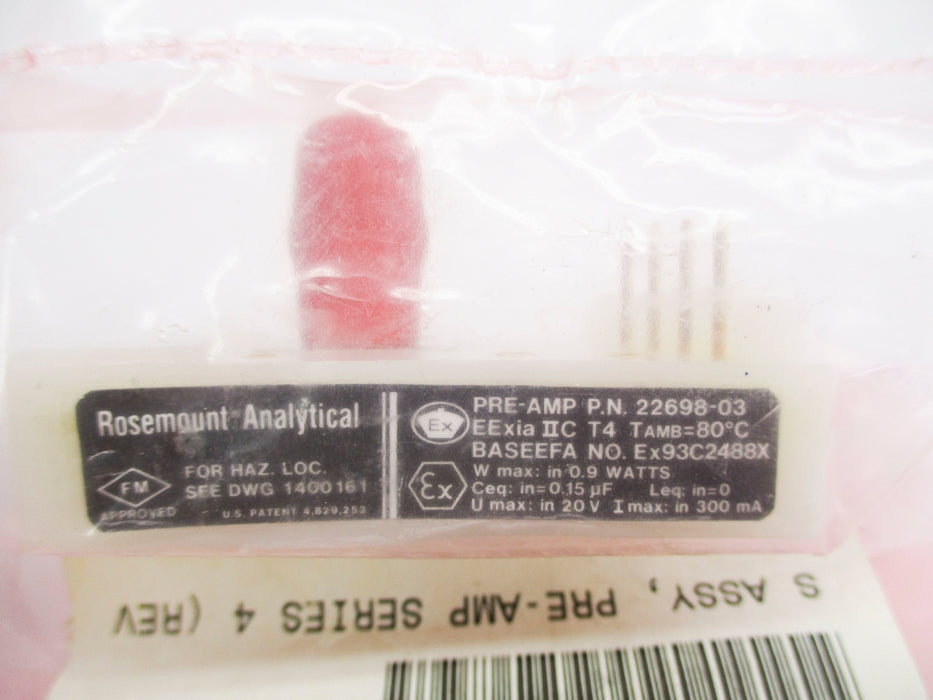 ROSEMOUNT ANALYTICAL 22698-03 NSMP