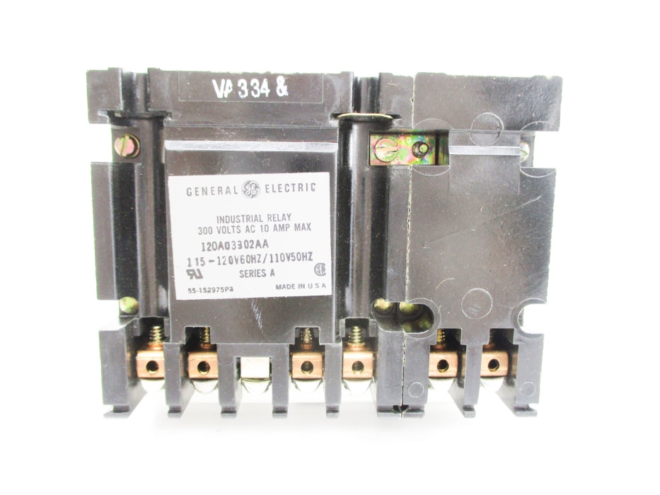 GENERAL ELECTRIC CR120A03302AA SER. A 110/115-120V 10A NSMP