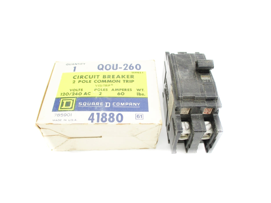 SQUARE D QOU260 SER. 1 60A 120/240VAC NSMP