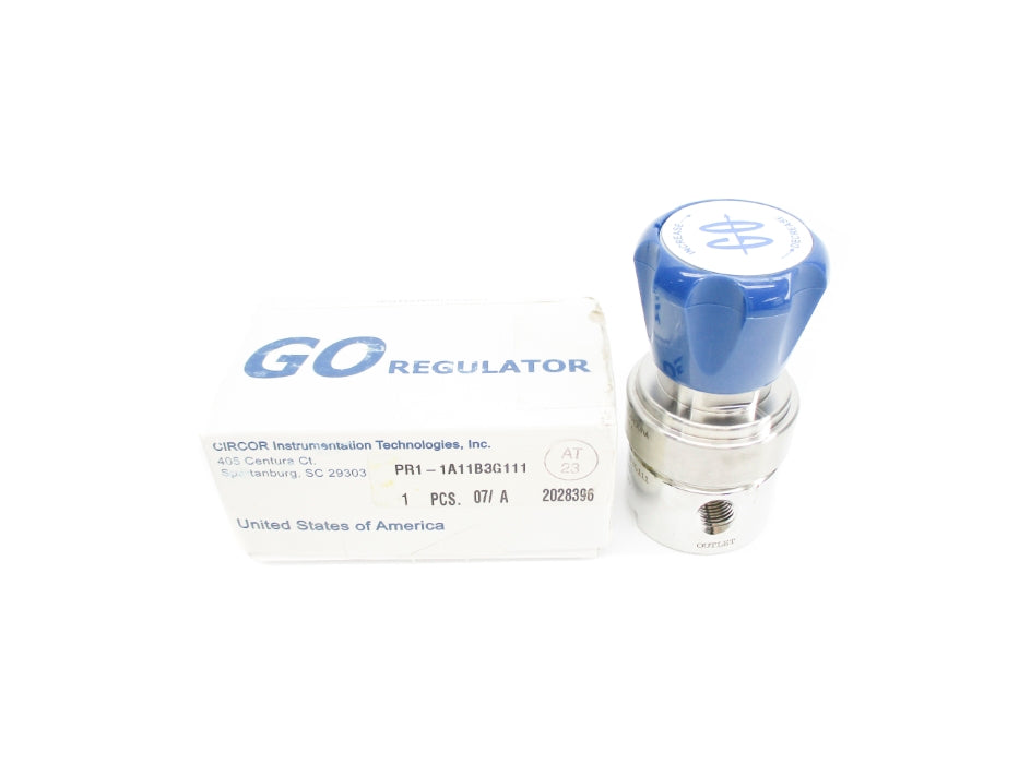 GO REGULATOR PR1-1A11B3G111 0-100PSIG NSMP