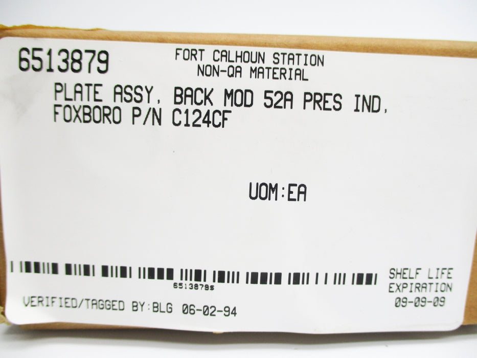 FOXBORO C124CF NSMP