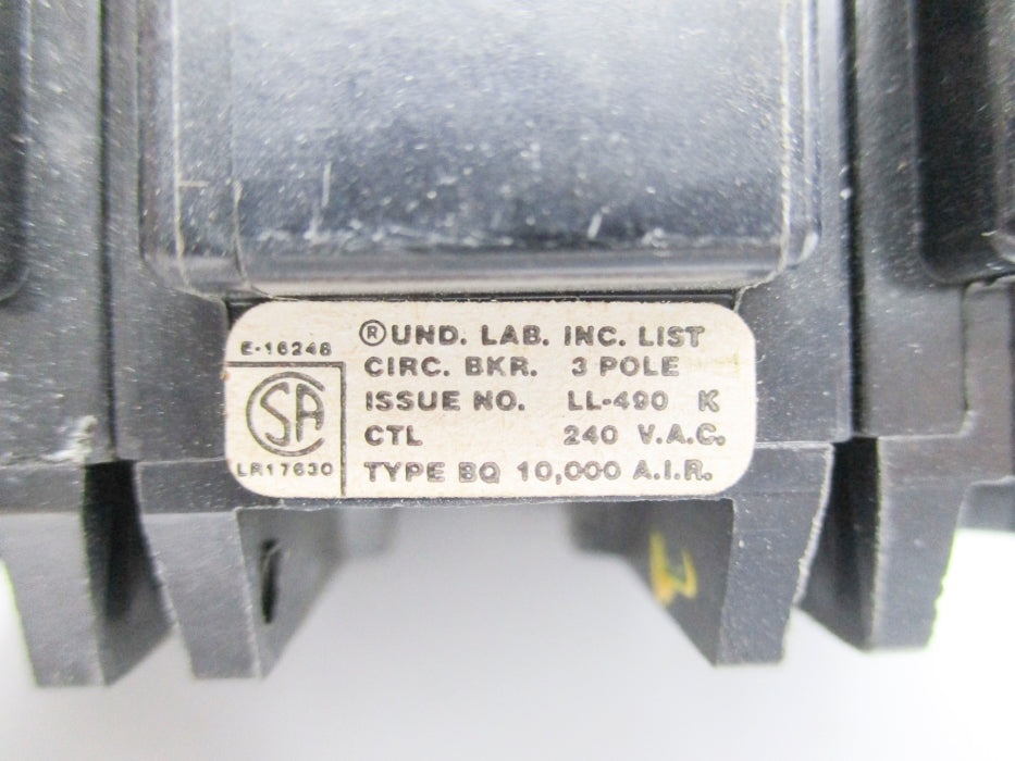 SYLVANIA BQ330 30A 240VAC UNMP