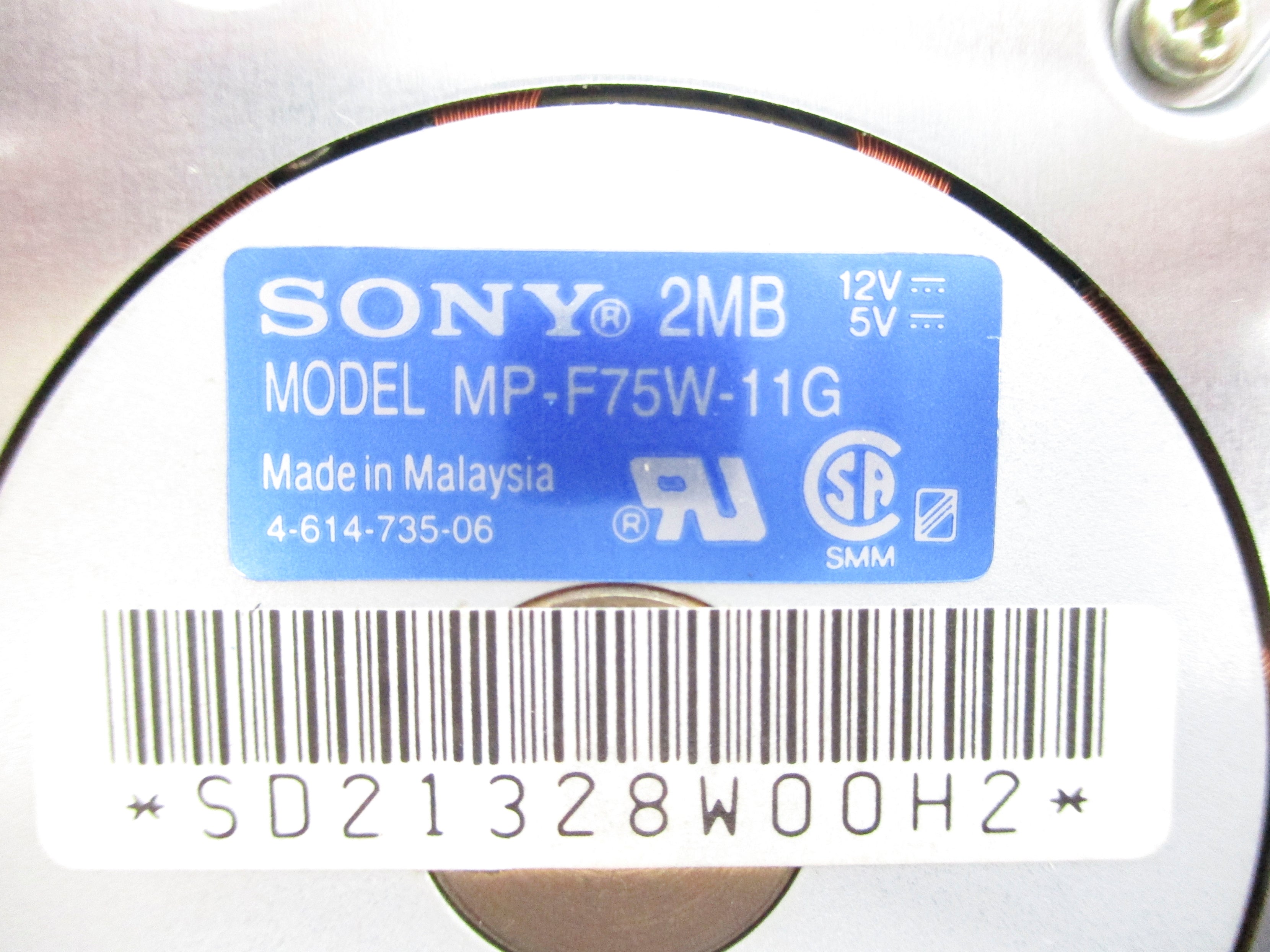 SONY MP-F75W-11G NSNP