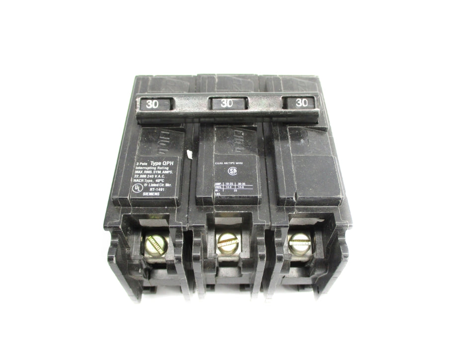 SIEMENS Q330H 30A 240VAC UNMP