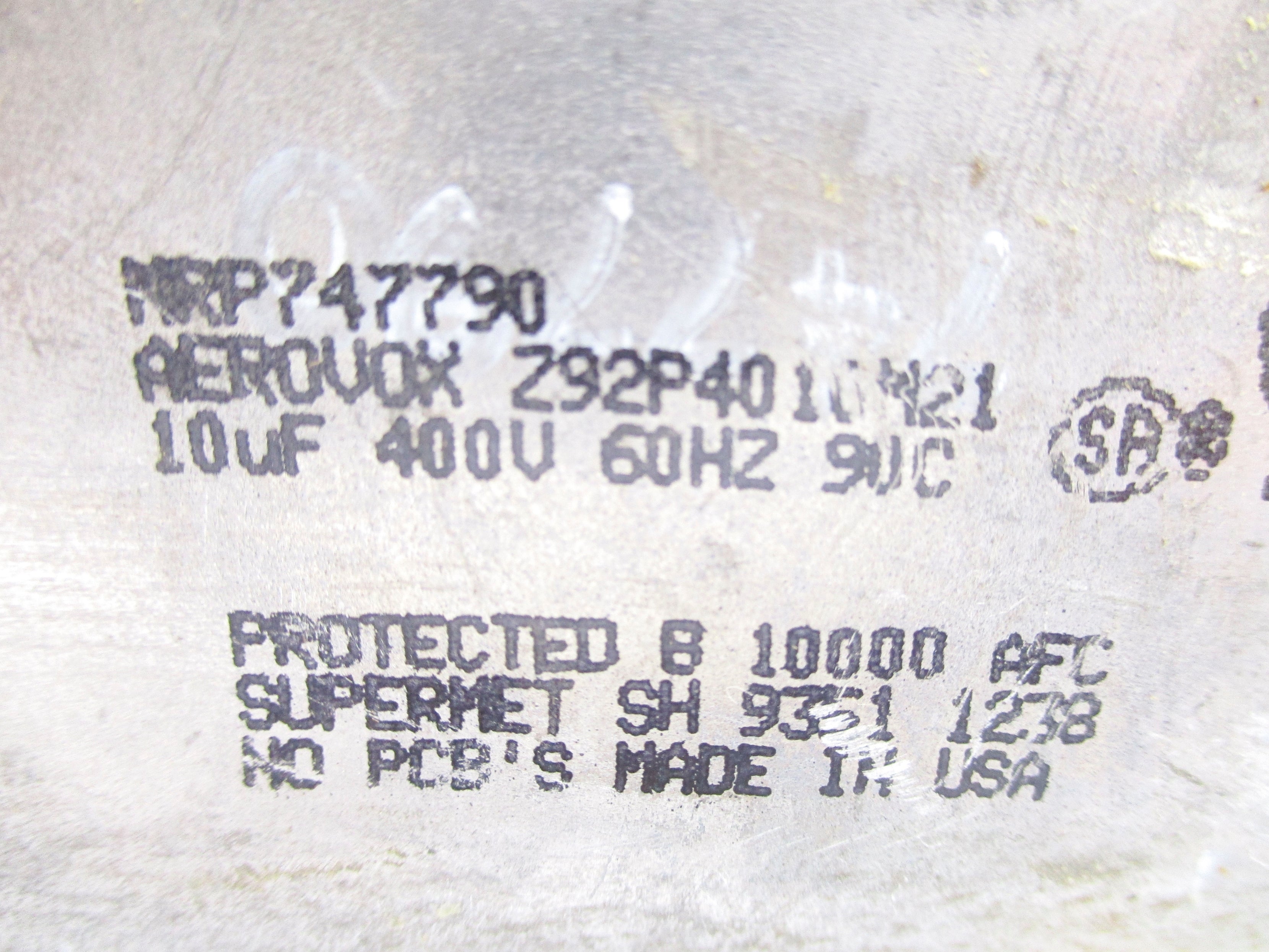 GENERAL ELECTRIC Z92P4010M21 NSNP