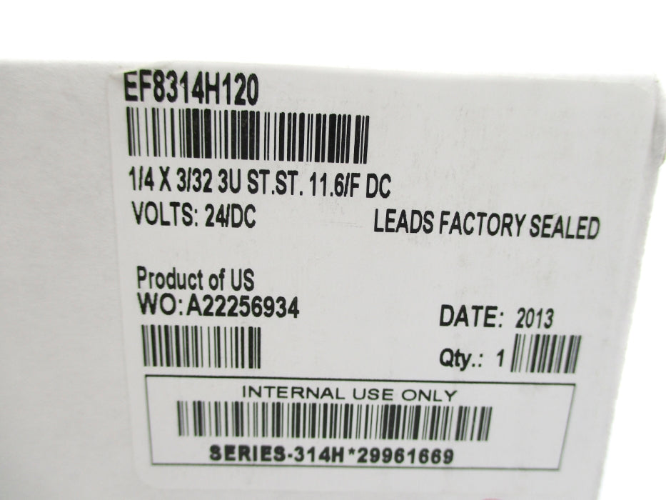 ASCO EF8314H120 105PSI 24VDC NSMP