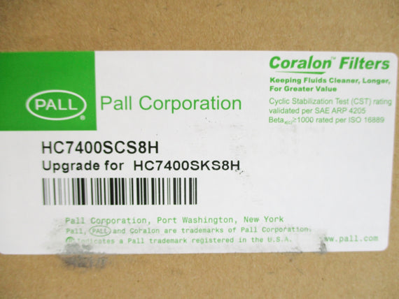 PALL HC7400SCS8H NSFS