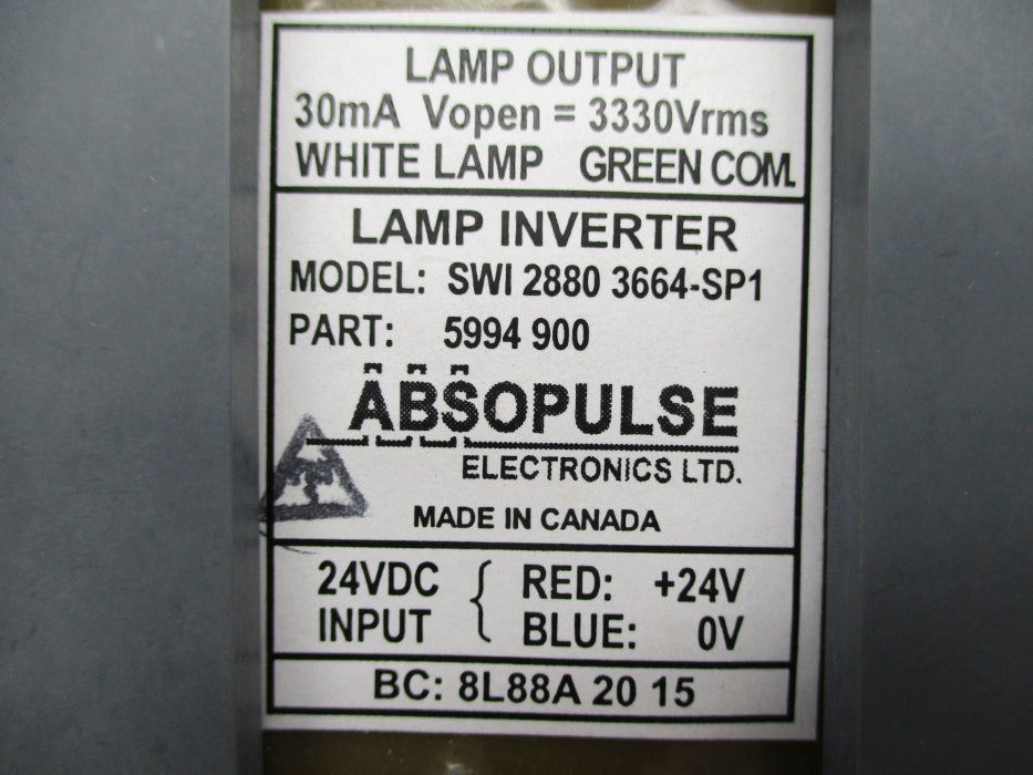 ABSOPULSE ELECTRONICS SWI28803664-SP1 NSNP