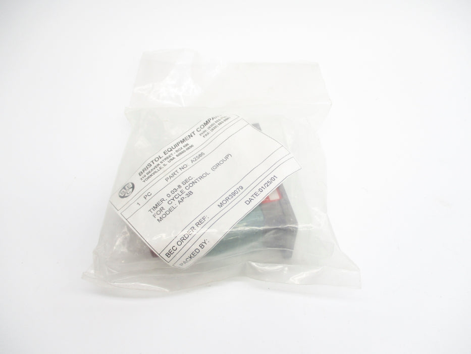 BRISTOL EQUIPMENT COMPANY A2586 0.03-8S NSMP