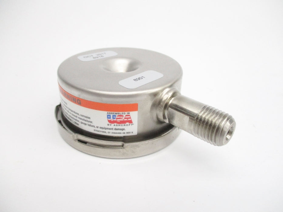 ASHCROFT 25-1009-SW-02L-30# 30PSI 2-1/2" NSMP