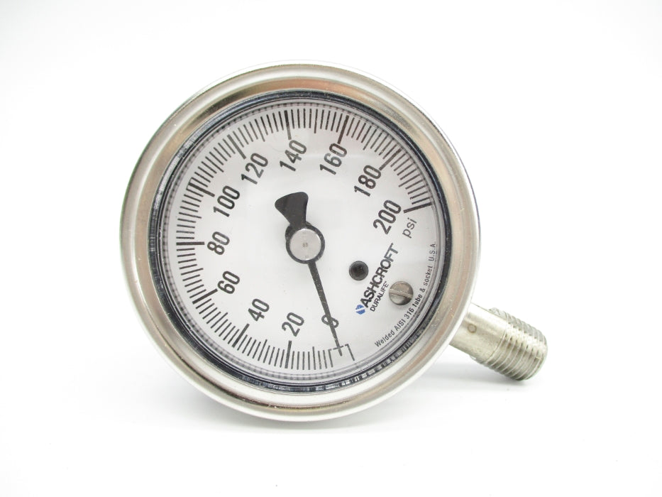 ASHCROFT 25-1009-SW-02L-200# 200PSI NSMP