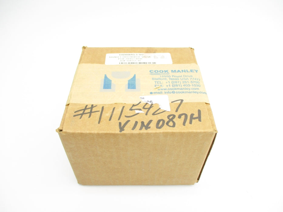 COOK MANLEY VAD044AG-3-3#2 NSFS