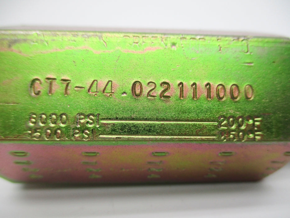 ANDERSON GREENWOOD CT7-44 022111000 6000/1500PSI NSNP