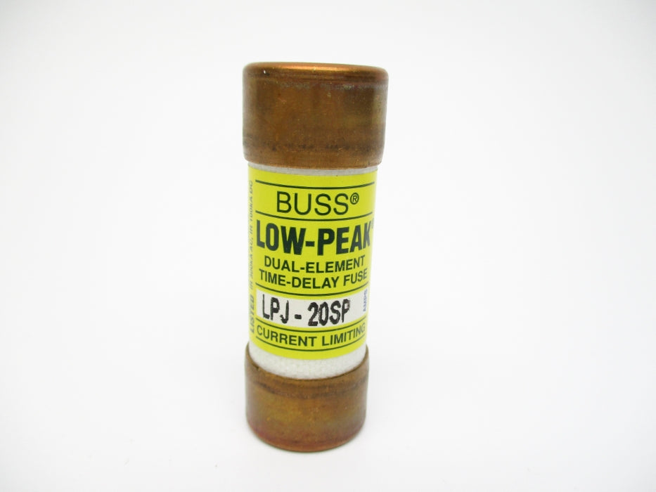 BUSSMANN LPJ-20SP 600VAC 20A (PKG OF 10) (YL/YL) NSMP