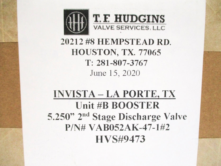 T.F. HUDGINS VAB052AK-47-1#2 NSFS