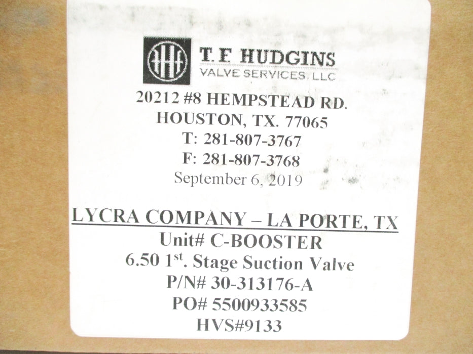 T.F. HUDGINS 30-313176-A NSFS