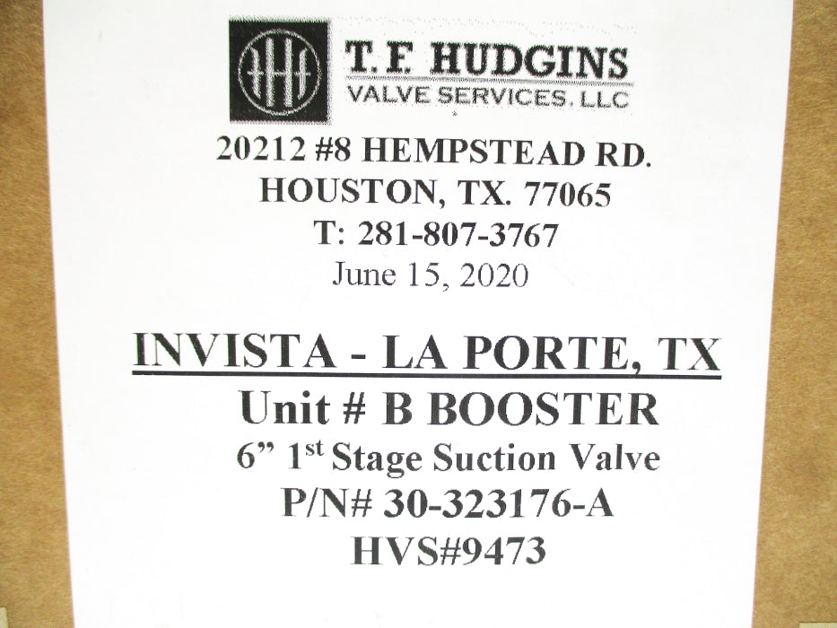 T.F. HUDGINS 30-323176-A NSFS