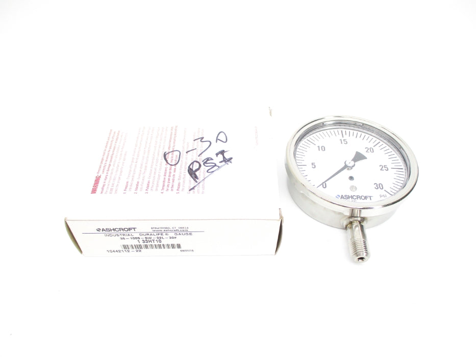 ASHCROFT 35-1009-SW-02L-30# 30PSI NSMP