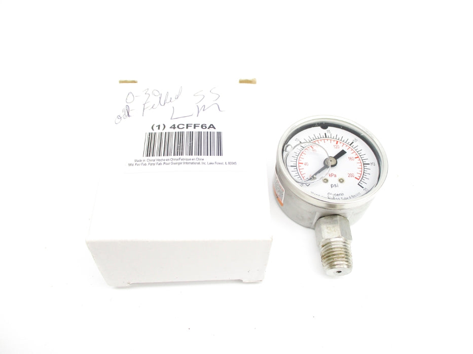 GRAINGER 4CFF6A 30PSI NSMP