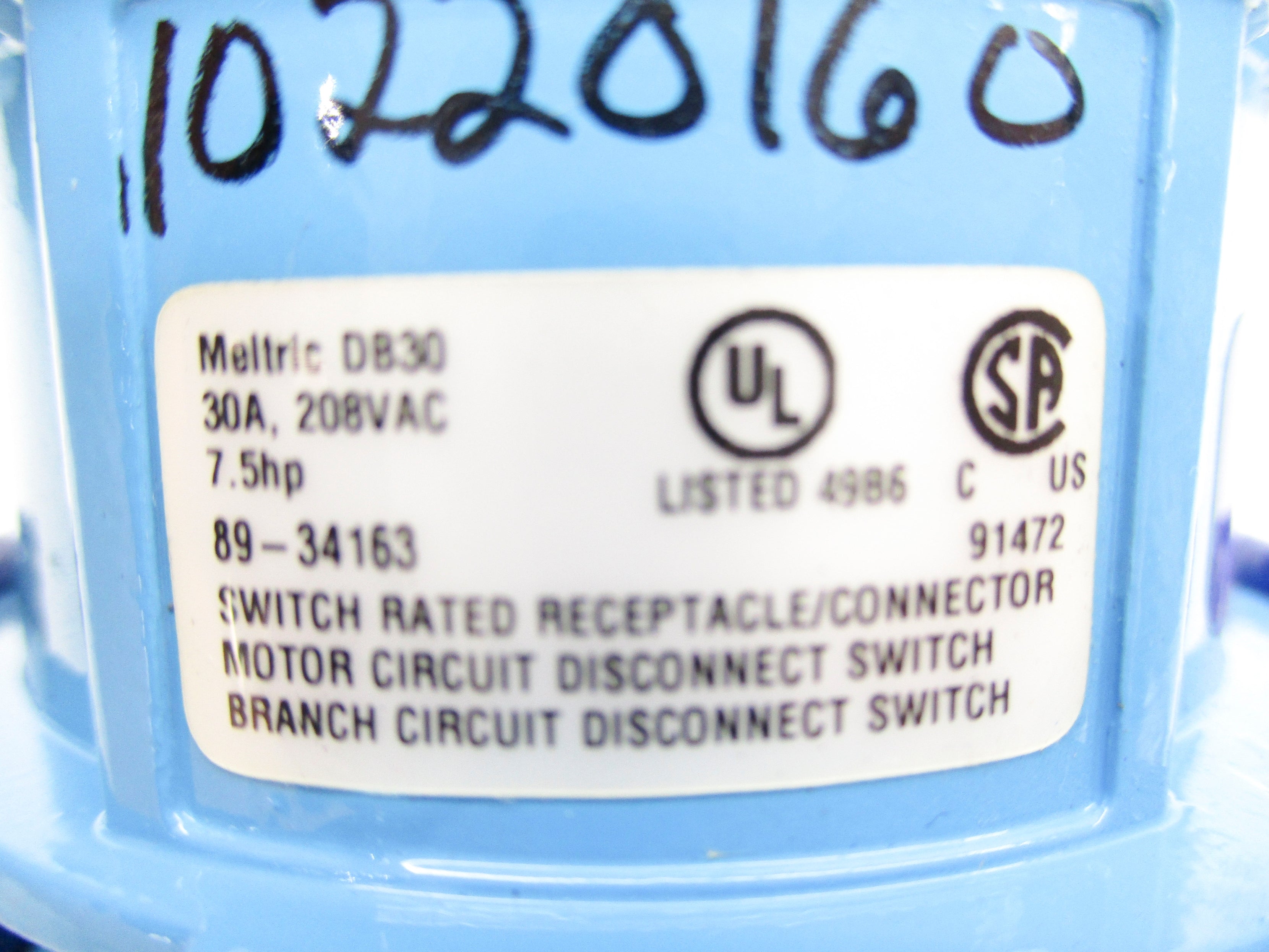 MELTRIC 89-34163 NSNP
