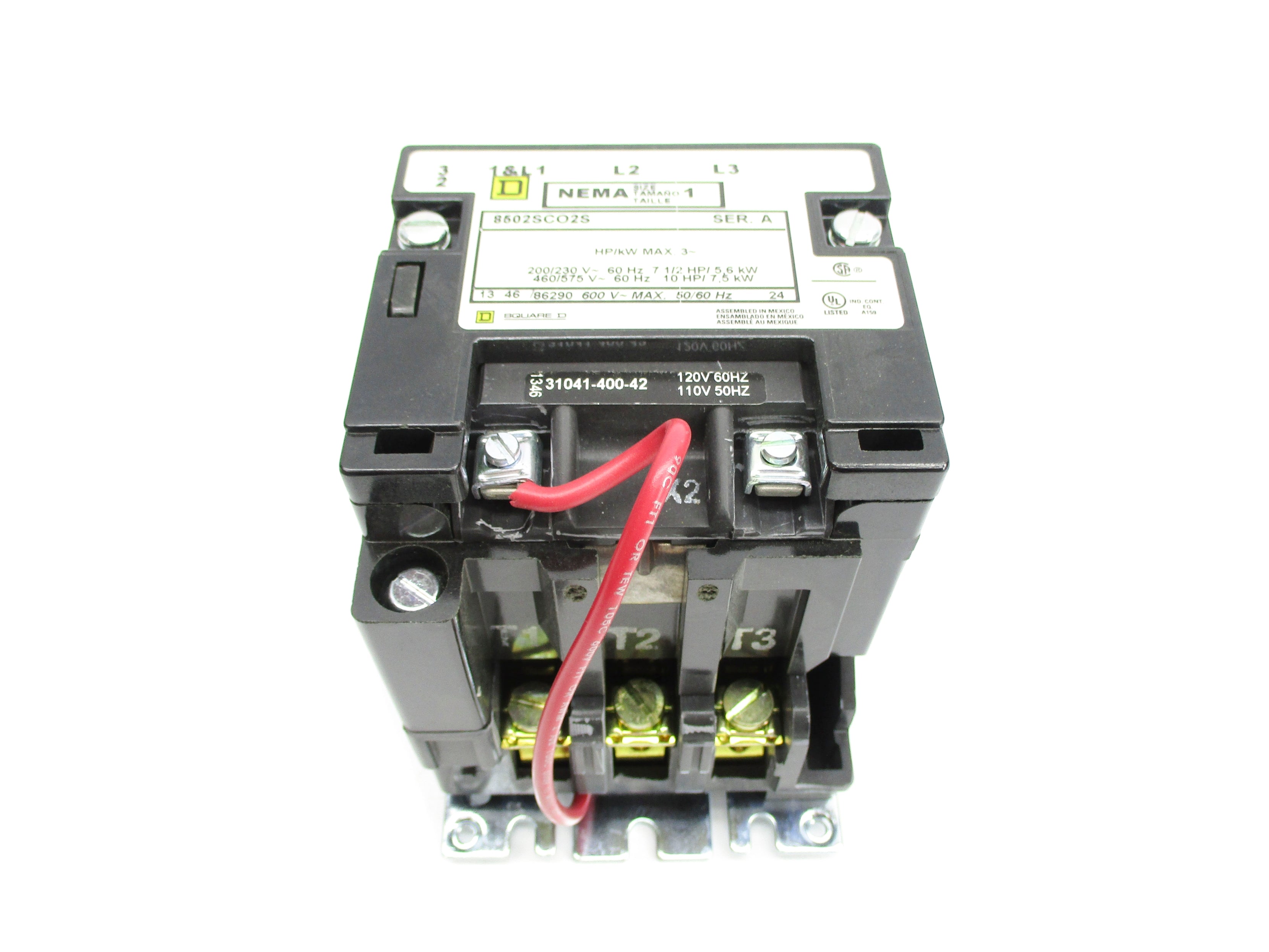 SQUARE D 8502SCO2SV02 SER. A 110/120V NSNP