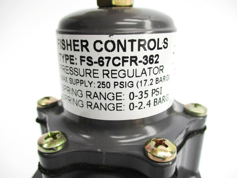 FISHER CONTROLS FS-67CFR-362 250PSIG NSNP