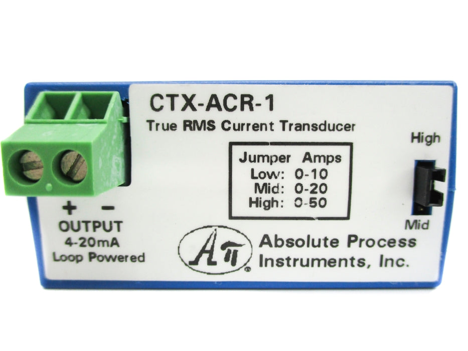 ABSOLUTE PROCESS INSTRUMENTS CTX-ACR-1 NSNP