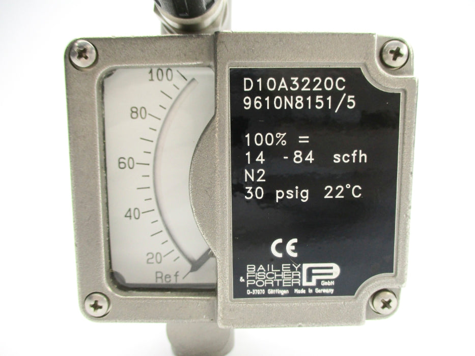 BAILEY FISCHER & PORTER D10A3220C 9610N8151/5 30PSIG 22C NSNP