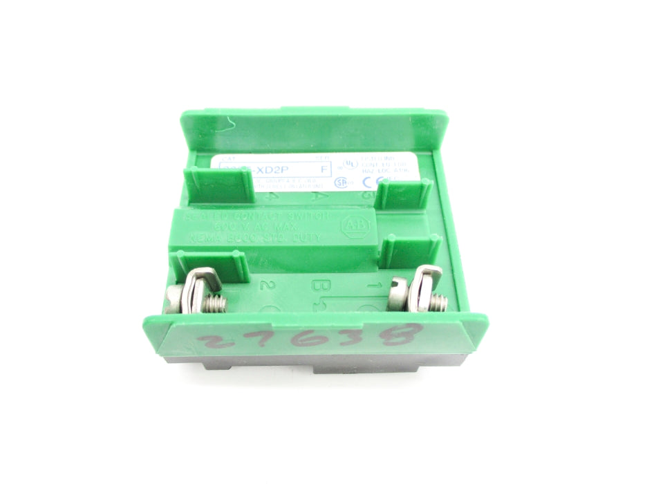 ALLEN BRADLEY 800T-XD2P SER. F NSNP