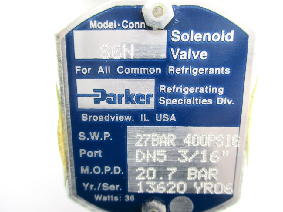PARKER S6N 400PSIG (AS PICTURED) NSNP