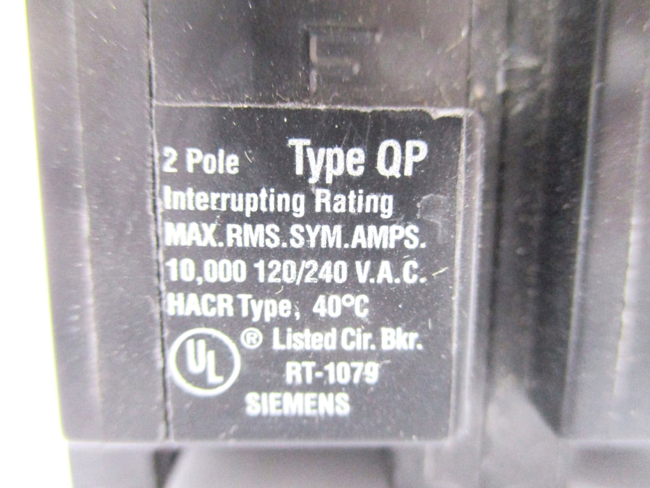 SIEMENS Q225 120/240V 25A NSNP