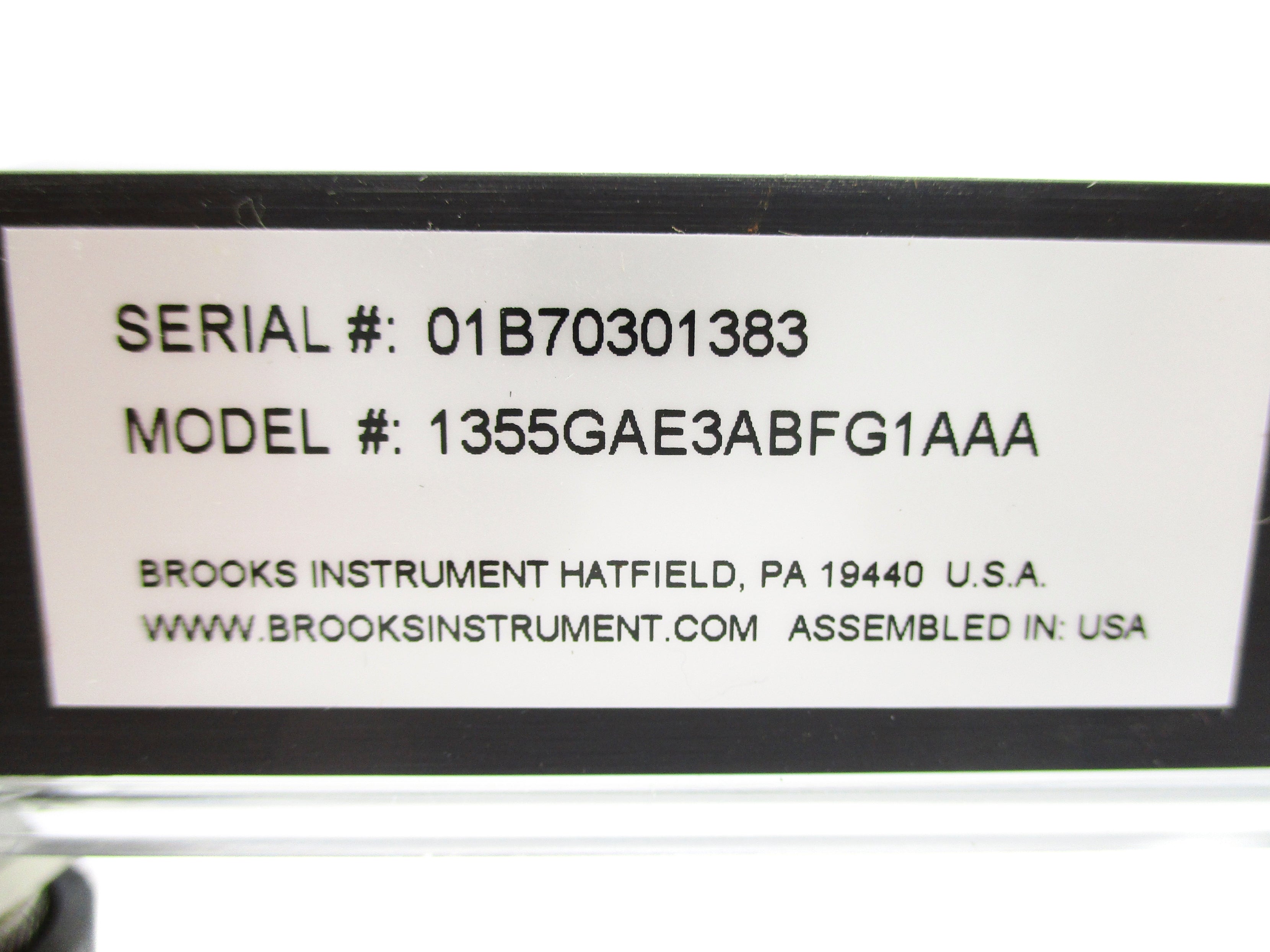 BROOKS INSTRUMENT 1355GAE3ABFG1AAA NSNP