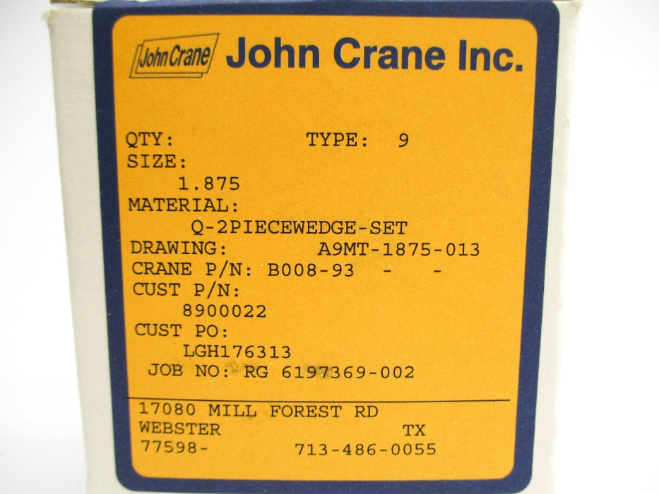 JOHN CRANE B008-93 NSMP