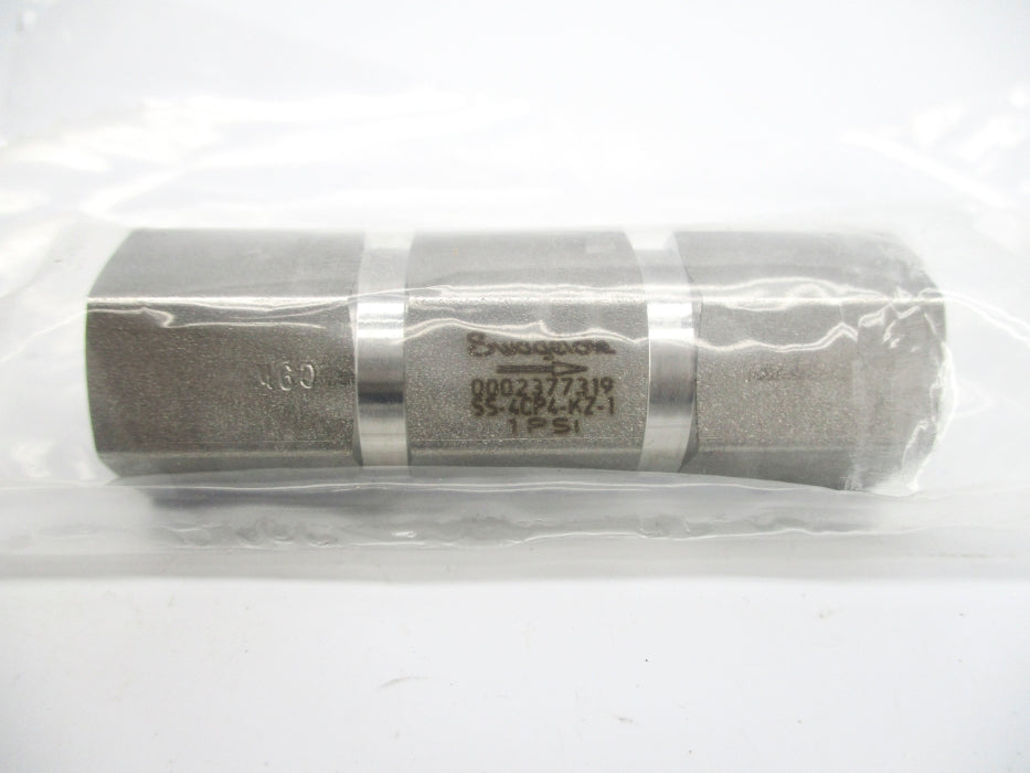 SWAGELOK SS-4CP4-KZ-1 1PSI NSMP