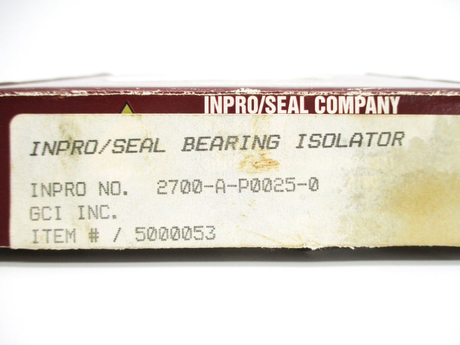 INPRO/SEAL 2700-A-P0025-0 NSMP