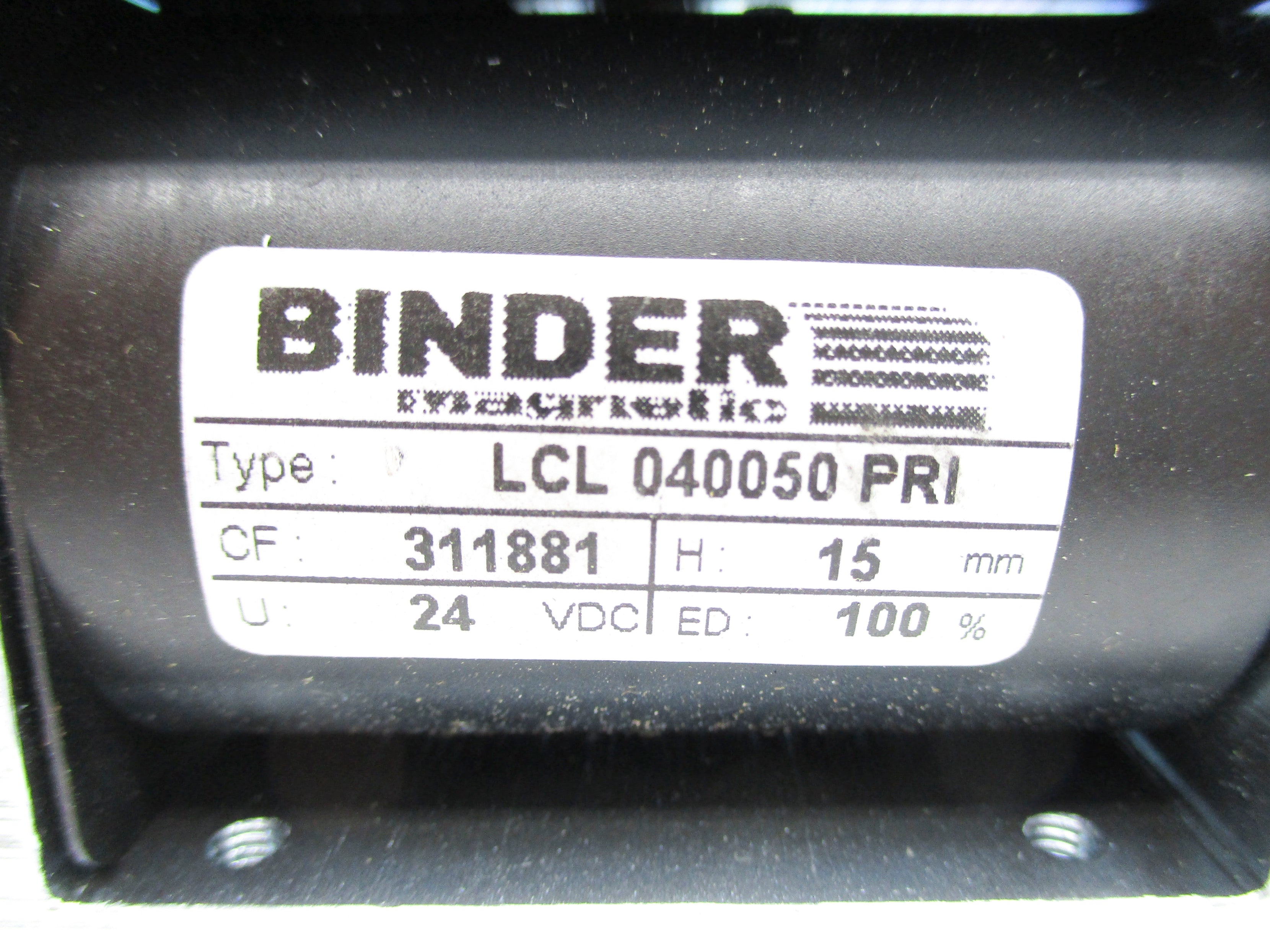 BINDER MAGNETIC LCL040050PRI NSNP