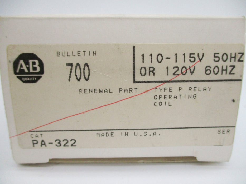 INDUSTRIAL SPARE PART PA-322 120V (GY/BL) NSMP