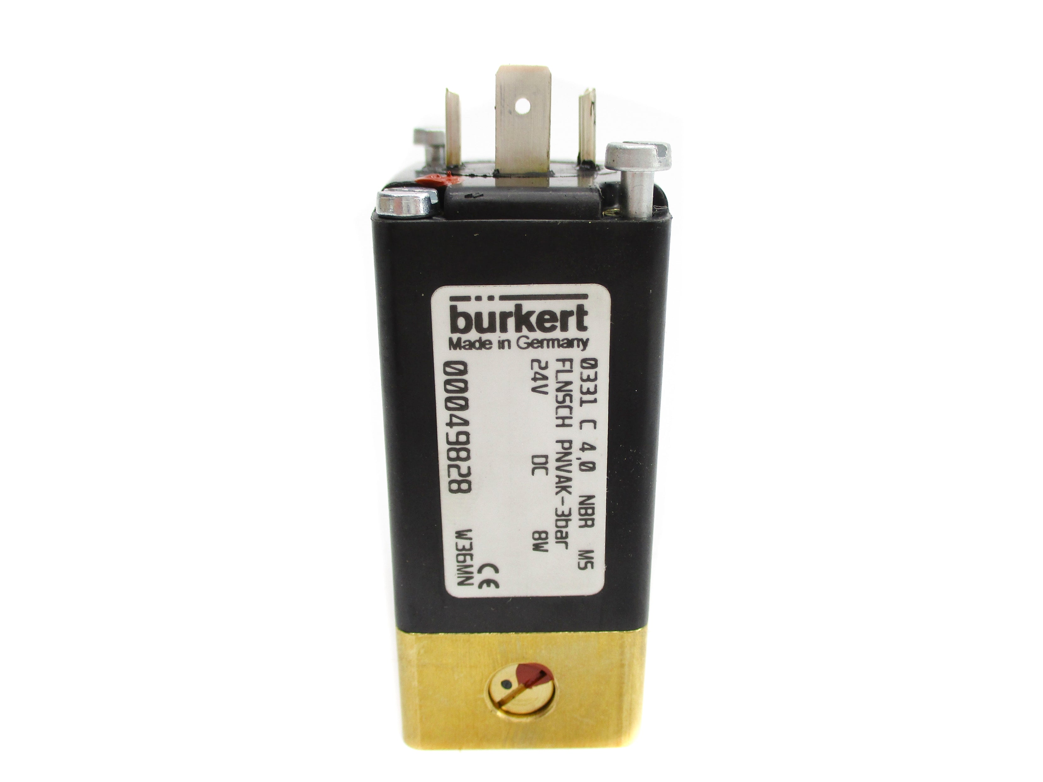 BURKERT 0331-C-4,0-NBR-MS 24VDC NSNP